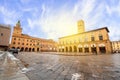 Bologna Italy - Sunrise view maggiore