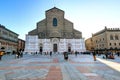 Bologna - Italy, touristic city landscape, San Petronio basilical