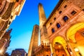 Bologna, Emilia-Romagna - Italy - Due Torri Royalty Free Stock Photo