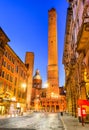 Bologna, Emilia-Romagna - Italy - Due Torri Royalty Free Stock Photo