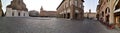 Bologna, main square panorama Royalty Free Stock Photo