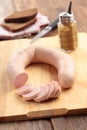 Bologna sausage Royalty Free Stock Photo
