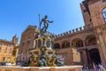 Bologne, Italy - July 20, 2021: Historic center of the city of Bologne, Italy