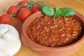 Bolognese meat sauce Royalty Free Stock Photo