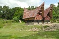 Bolon house is a traditional house of the Batak tribe in West Sumatra,Indonesia.