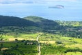 Bolsena lake from Montefiascone Royalty Free Stock Photo