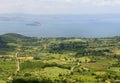 Bolsena lake from Montefiascone Royalty Free Stock Photo