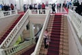 Bolshoi Theater historic building interior. Royalty Free Stock Photo