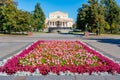 Bolshoi theatre Big theater building in Moscow, Russia Royalty Free Stock Photo