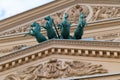 The Bolshoi Theatre building in Moscow Royalty Free Stock Photo