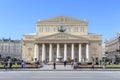 Bolshoi Theatre building in Moscow Royalty Free Stock Photo