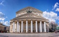 Bolshoi theatre in Moscow