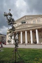 Bolshoy theater building in Moscow