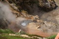 Bolshoy (large) Geyser erupting in Valley of Geysers