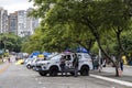 Bolsonaristas demonstrations dismantle the tents after the court order of the Federal Supreme Court Ministe