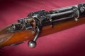 Bolt Action Rifle - Action Close-up Royalty Free Stock Photo
