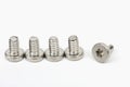 Bolt & Nut closeup Royalty Free Stock Photo