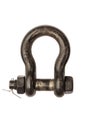 Bolt type anchor shackle Royalty Free Stock Photo