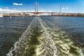 Bolte bridge in Docklands, Melbourne Royalty Free Stock Photo