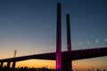 Bolte Bridge at Docklands in Melbourne Royalty Free Stock Photo