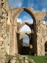 Bolton Abbey - row of arches Royalty Free Stock Photo