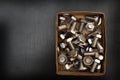 bolts and shims Royalty Free Stock Photo