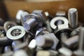 bolts and shims Royalty Free Stock Photo