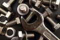 bolts and shims Royalty Free Stock Photo