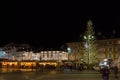 Bolzano Christmas Market in the evening, Trentino Alto Adige, northern Italy