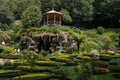 Bom Jesus Sanctuary garden in Braga, Portugal Royalty Free Stock Photo