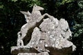 Fountain of Pegasus in the Park of the Monsters Royalty Free Stock Photo