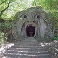 Monster Park in Bomarzo, Viterbo - Italy Royalty Free Stock Photo