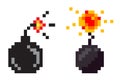 Bomb with Fire, Explosive Weaponry Pixel Game