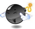 Bomb - series of cartoon bombs Royalty Free Stock Photo