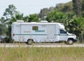 Bomb squad vehicle Royalty Free Stock Photo