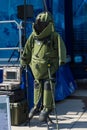 Bomb suit. German Army.