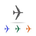bombardment plane icon. Elements of Military aircraft in multi colored icons for mobile concept and web apps. Icons for website d