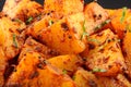 Bombay Potato Curry ,close up Royalty Free Stock Photo