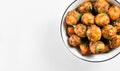 Bombay potatoes in bowl Royalty Free Stock Photo