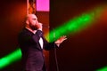 Bombox singer Vahtang Kalandadze performing on stage during the Big Apple Music Awards 2016 Concert