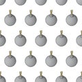 Bombs on a white background, for wallpaper pattern. Royalty Free Stock Photo