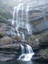 Bomburuella Waterfall is situated in Perawella near the border of the Nuwara Eliya and Badulla districts. It is 50 meters high and