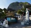 Bomunsa temple, Jeju Island, South Korea Royalty Free Stock Photo