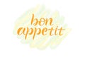 BON APPETIT, LETTERING