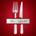 bon appetit. Vector illustration decorative design