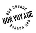 Bon Voyage rubber stamp