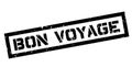 Bon Voyage rubber stamp