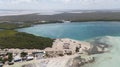 Bonaire island Caribbean sea windsurf lagoon Sorobon Royalty Free Stock Photo