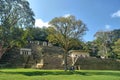 Bonampak - a Maya archaeological site in the Mexican state of Campeche. Royalty Free Stock Photo
