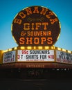 Bonanza Gift Shop vintage sign, Las Vegas, Nevada